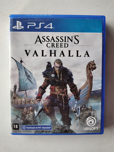 Assassin's Creed Valhalla Ps4 Mídia Física Seminovo + Nf