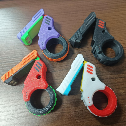 Juguete Antiestrés Deslizante 3d, Spinner Texturizado For