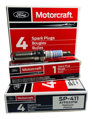 Bujia Motorcraft Fiesta 1.6 Zetec 1999 2000 2001 2002 2003