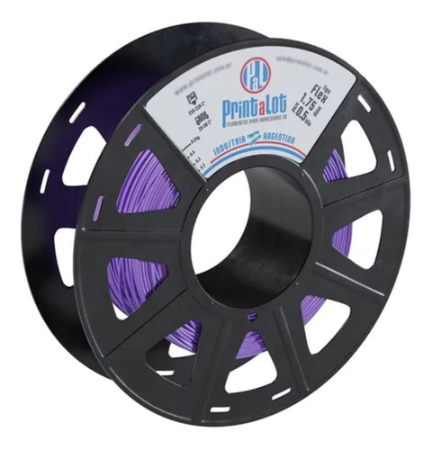 Imagen 1 de 1 de Filamento 3D Flex Printalot de 1.75mm y 500g violeta