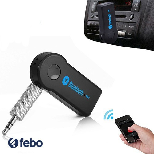 Imagen 5 de 6 de Receptor Audio Musica Bluetooth Radio Auto Manos Libres Febo