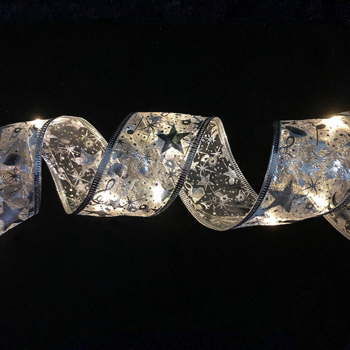 . 3 Paquete De 2-6 Luces Led De Cinta Para Árbol De Opcional