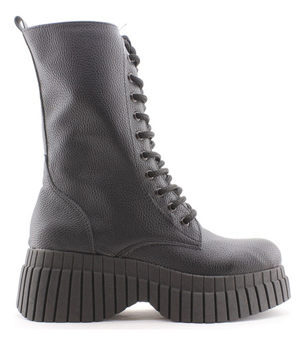 Botas Borcegos Altos Acordonados Dama Mujer 3120 Carg