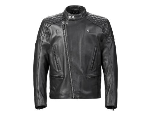 Chaqueta Triumph Asimétrica Braddan Negra Mles22100 Hombre