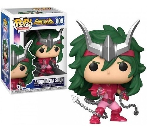 Pop! Saint Seiya Cavaleiros Zodíaco Andromeda Shun 809 Funko