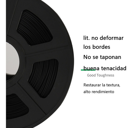 Filamento Petg De 1,75 Mm, Precisión Dimensional De +/- 0,02
