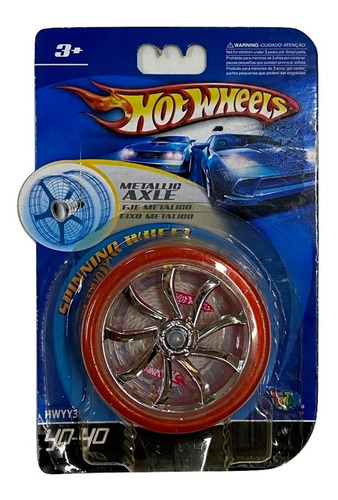 Hot Wheels Yo Yo Io Io Spinning Yoyo Io-io Yo-yo Antigo 