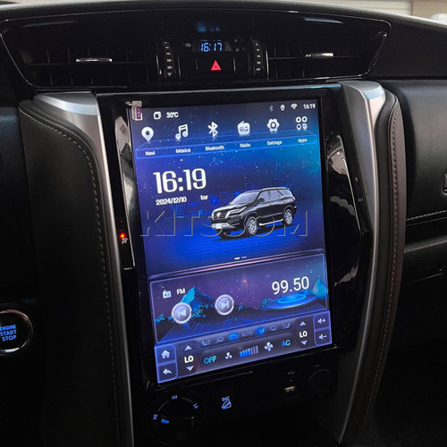 Multimídia Toyota Sw4 2021 2022 2023 Câmera 360° V2 Tesla 12