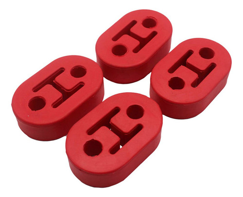 4x Soporte De Montaje De Tubo De De Goma Para Automóvil