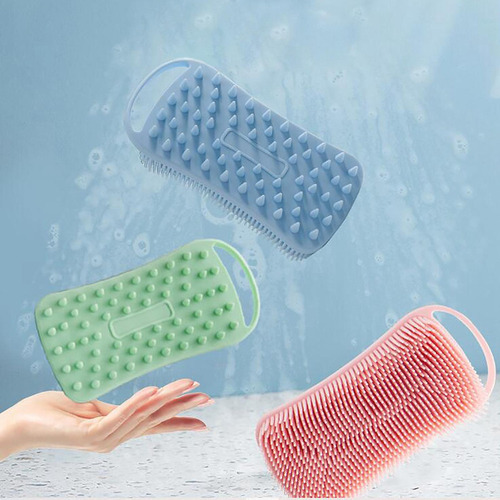 Mz 3 Depurador Corporal De Silicona 2 En 1, Masajeador De