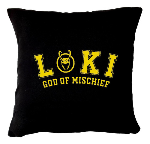 Almohadones 40x40 Estampas Loki Serie Marvel Disney Wilwarin