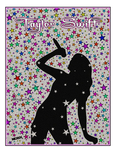 Poster Taylor Swift 65x90cm Decorar Quarto Arte Plastificado