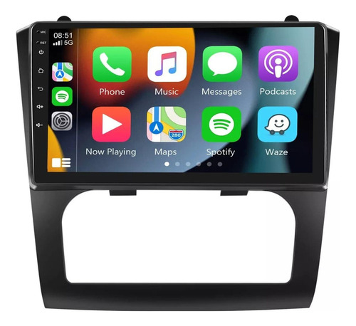 Estéreo Android Altima 2008 Carplay & Android Auto Ac Auto