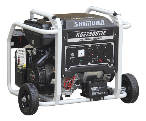 Generador portátil Shimura KGE7500TIE 6.5 kW monofásico 220V