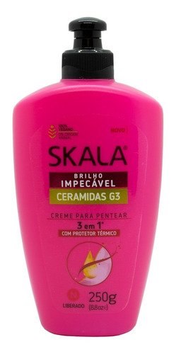 Skala Ceramidas G3 Crema De Peinar Protector Termico Vegano