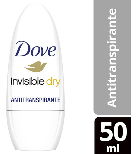 Dove Desodorante Roll On Invisible Dry 50 Ml