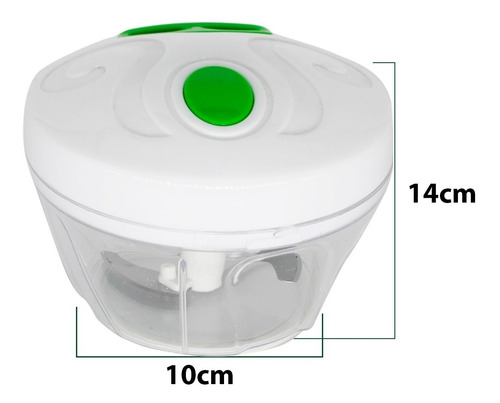 Cortador De Legumes Manual Verduras Frutas 3 Lâminas 123útil