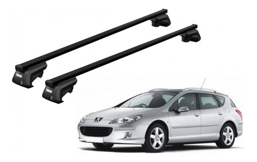 Barras Thule Peugeot 407 Sw 04-10 Re / Smartrack Xt Square