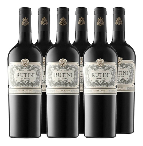 Caja Vino Rutini Malbec Rutini Wines X 6u - Vinariam