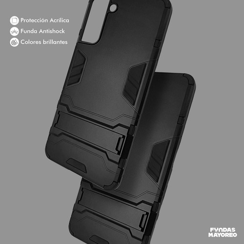 Funda Iron Para Samsung Galaxy S21 Plus Carcasa Antishock Negro
