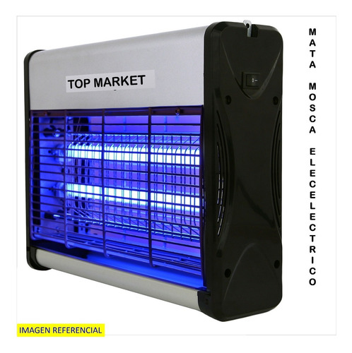 Imagen 1 de 5 de Moscas Mosquitos Mata Elimina Electrocutor Atrae Luz Uv
