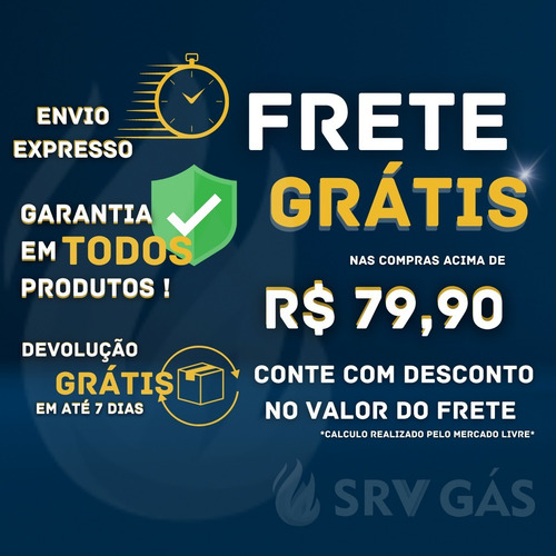 Aro Duto De Exaustão + Redutor Chaminé 100mm P/ Aquecedores