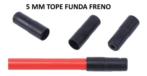 Tope Funda Freno 5 Mm- 100 Pzs