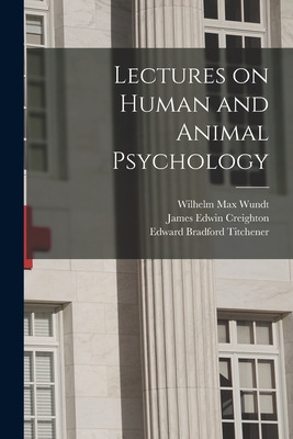 Libro Lectures On Human And Animal Psychology [electronic...