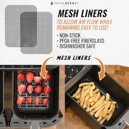 Accesorios Para Ninja Dual Air Fryer 2 Basket Dz201 8 Qt & D