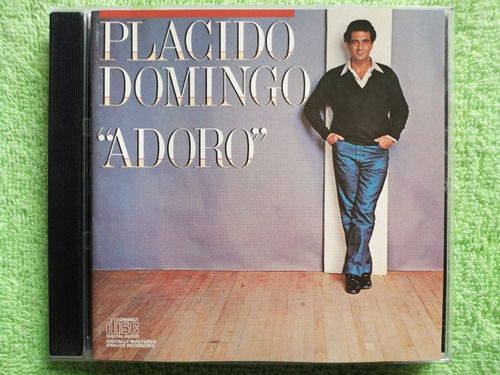 Eam Cd Placido Domingo Adoro 1982 Cbs Record Edic Canadiense