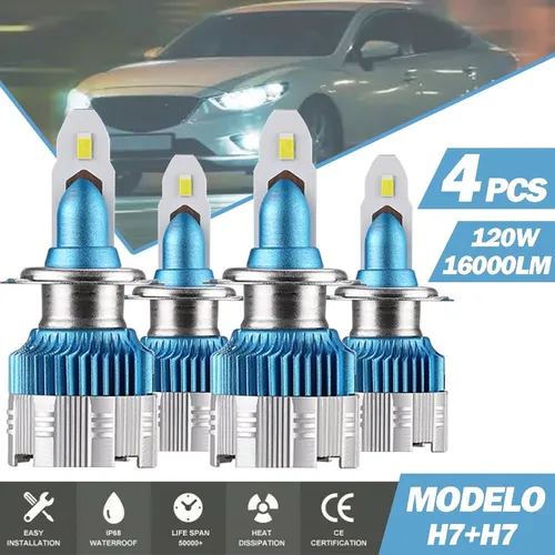 - Kit Faros Auto Led 16000lm Csp Para Suzuki Luz Alta Y Baja