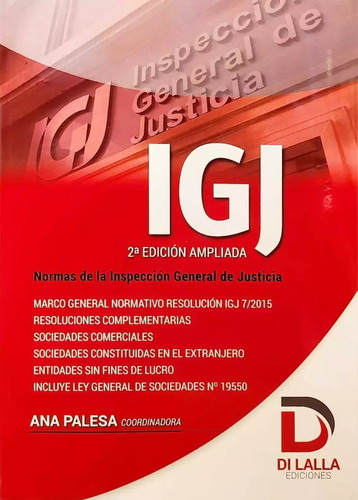 Igj Normas De La Inspeccion General De Justicia Palesa