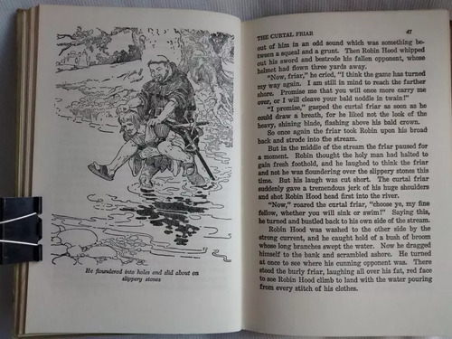 Imagen 3 de 6 de Robin Hood George Cockburn Harvey Holt Rinehart Ilustrado