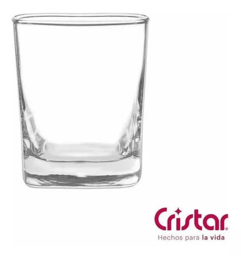 Juego De 6 Vasos De Vidrio De 349 Ml. Cristar Schubert