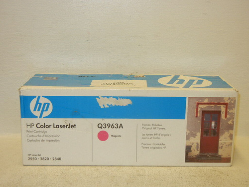 Hp Color Laserjet Q3963a New Magenta Print Cartridge 255 Ssd