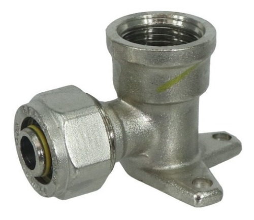 Codo 90° A Npt Durman 9043095 De 3/8 PuLG Con Oreja 35400063