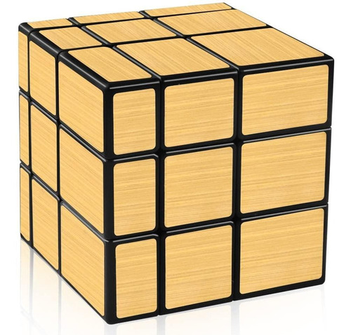 Cubo Magico Mirror Cube - Espejo 3x3 Dorado Destreza