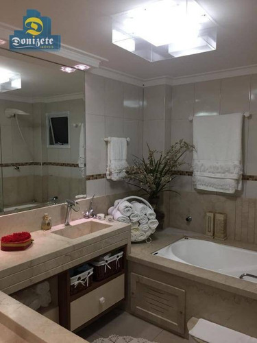 Cobertura Com 4 Dormitórios À Venda, 244 M² Por R$ 2.300.000,00 - Vila Guilhermina - Praia Grande/sp - Co1628