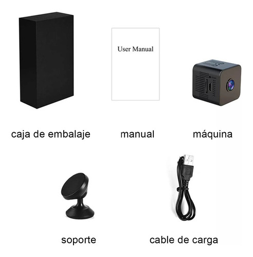 Ó A Camara Espia Wifi Inalambrica Camaraderie Vigilancia