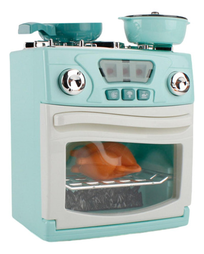 Simulação Miniatura Diversão Com Amigos Brincar Forno