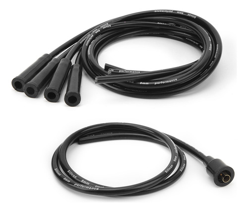Cable De Bujía De Alto Rendimiento, 8 Mm, 1 M De Longitud, E