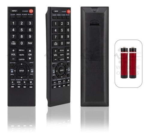 Control Compatible Con Pantallas Toshiba Smart Tv Ct-90325