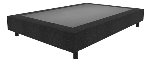 Somier Clásico Negro Queen 160 X 190 Cm Dormiluna
