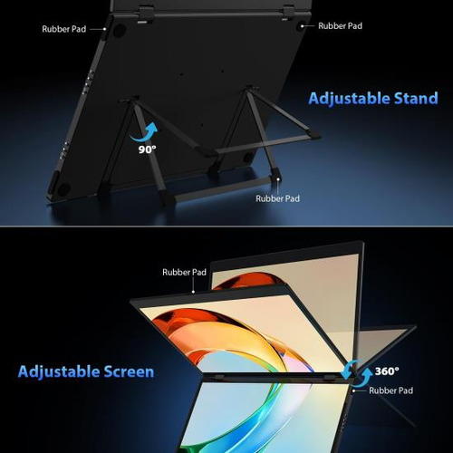Hotyeah Extensor De Pantalla Triple Para Computadora Portáti