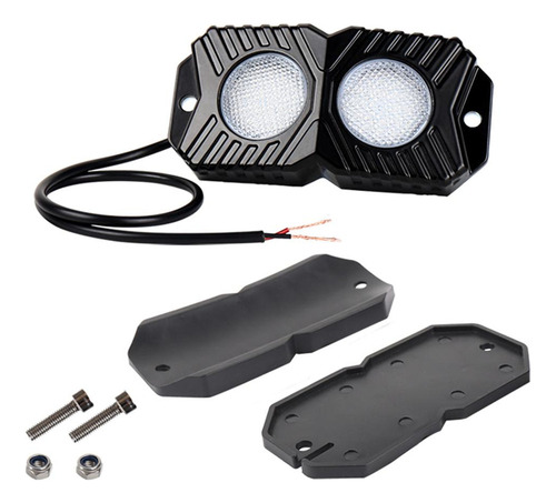 Led Rock Lights Luz Blanca Impermeable 4 Para Atv Utv Suv