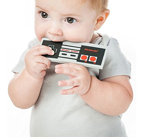 Bumkins Nintendo De Silicona Nintendo Teether Controlador