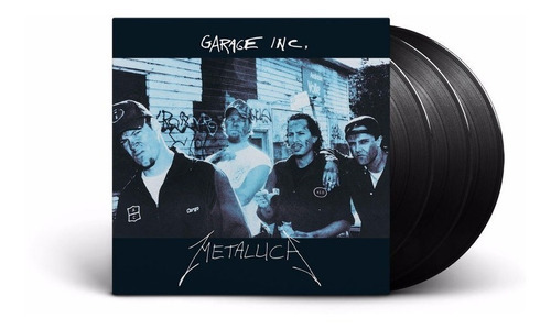 Metallica Garage Inc Vinilo Triple Nuevo 3 Lp Importado