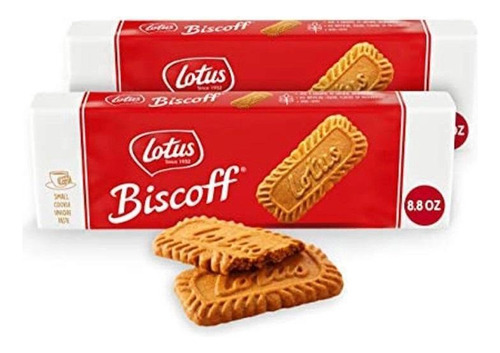 Kit 2 Biscoito Bolacha Belga Lotus Biscoff 250g