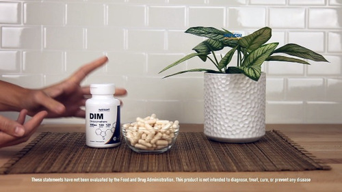 Suplemento Nutricost Dim Diindolylmethane 120 Capsulas