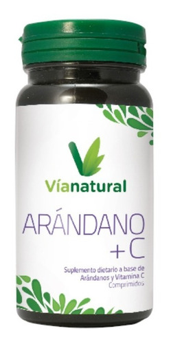 Imagen 1 de 4 de Arandanos + C Via Natural 30 Comp